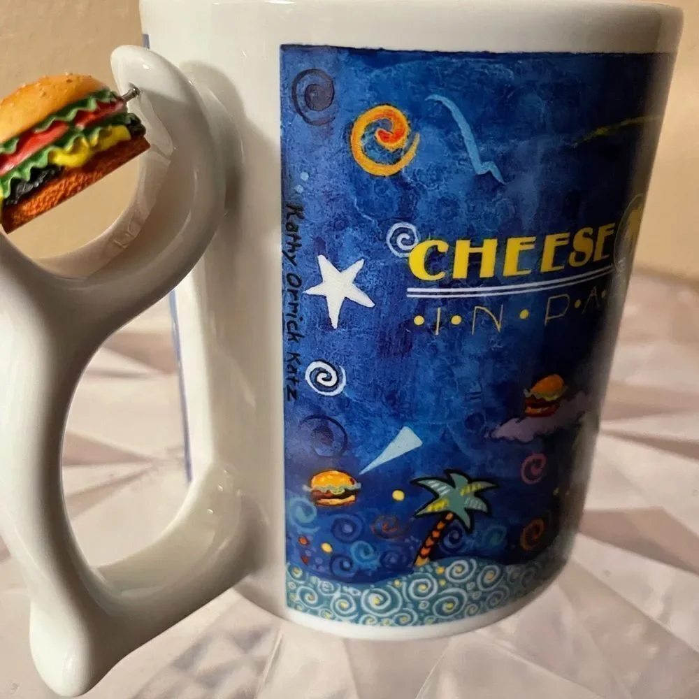 Spinners Talus Cheeseburger In Paradise Ceramic Spinner Mug